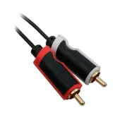 2 RCA Stereo Audio Cable Red White Analog RCA Lead Gold Plated Male Plugs