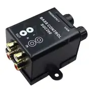 Car Audio Amplifier Bass Boost RCA Level Remote Volume Control Knob 150Hz - 40Hz