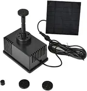 CAXUSD Mini Fountain Pump Floating Fountain Pump Solar Water Fountain Mini Water Pump Outdoor Floating Water Feature Solar Watering Pump Bird Bath Fountain Pump Dc