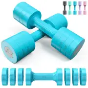 Adjustable Dumbbells Hand Weights Set: Sportneer 5 lb Dumbbells Set of 2 Each...