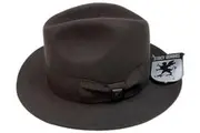 STACY ADAMS 100% Wool Felt Hat Warm Winter Fedora Trilby Style w Brim
