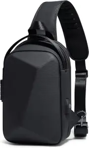 Fenruien Waist Pack Men&Women with USB Charging Port