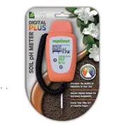 pH soil Tester Digital Reading Over 400 Built in Data Base Garden Plants Ref.