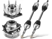 83GS22T Front Axle and Wheel Bearing Kit Fits 2005-2009 Saab 97X (for: Saab)