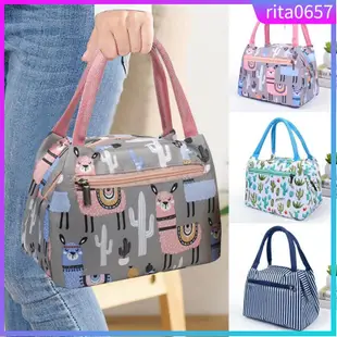 Cartoon Printed Lunch Bag Insulated Thermal Cool Bags Picnic