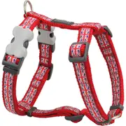 Dog Harness by Red Dingo Union Jack 2539 Cm by Red