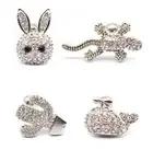 18g Cactus, Whale, Bunny, Gecko Surgical Steel Cartilage/Tragus/Lip/Labret Studs