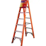 Indalex Double Sided Fibreglass 7 Step Ladder 2.1m