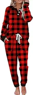 [WIHOLL] Women's Summer Casual Shorts Jumpsuit Loose Short Sleeve Jumpsuit Rompers with Pocket S-2XL