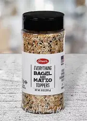 Streit's No Salt Everything Bagel & Matzo Toppers 9.oz Each