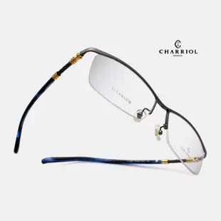 Charriol L-1067 夏利豪眼鏡｜商務復古半框眼鏡 男生品牌眼鏡框【幸子眼鏡】