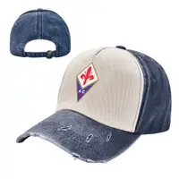在飛比找蝦皮購物優惠-新款 ACF Fiorentina logo 牛仔撞色水洗帽