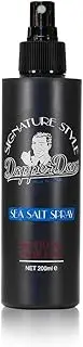 Dapper Dan Signature Style Sea Salt Spray, Texturizing Salt Spray for Men, for Volume and Hold, Natural Matte Finish, Bergamot and Leather Fragrance, 200ml