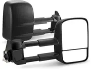 Custom Trailer RV 4x4 4WD Pickup Car Extendable LC 80 Towing Mirrors Compatible With Toyota Landcruiser 80 1990-1998