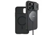 Nillkin For Apple iPhone 16 Pro Max Case [Support Magsafe Charger] CamShield With Camera Protection Magnetic Shockproof Cover (Black)