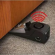 Portable Safety Tool With 120DB Alarm For Home Travel Apartment Door Stop Alarm, Door Stopper Security Device