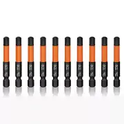 T30 Impact Torx Bit Set Torx Bits Tamper Resistant Star Bits Set, 1/4" Hex Sh...