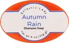 Autumn Rain Shampoo Soap Bar By Eclectic Lady, 4 oz Bar