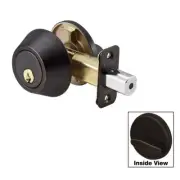 Master Lock Grd 3 Single Cylinder Deadbolt SC1 VB