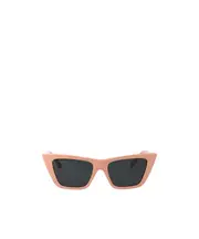 Geometric frame sunglasses 53 PINK