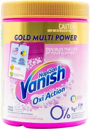 Vanish Napisan Gold 1kg Powerful Oxi Action Laundry Stain Remover