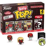 Funko Bitty Pop Marvel Deadpool Sleepover 4 Pack with Mystery Chase Figure