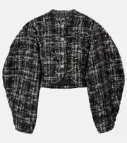 [Rotate] Rotate Sequined bouclé jacket AU 18 black