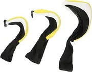 BESPORTBLE 3Pcs Golf Putter Cover Head Covers for Golf Clubs Driver Headcover Golf Covers Driver Cover Head Covers for Clubs Golf Driver Head Covers 3 Wood Headcover Golfs Fabric Cap Magnetic