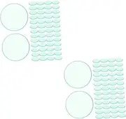 Vaguelly 2sets Bingo Supplies Plastic Bingo Markers Poker Chips Set Game Chips for Math Learning Sorting Toys 100pcs*2