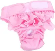FUTUREORYY Dog Breathable Sanitary Pant for Puppies Reusable Pet Diaper Comfortable Design for Health During Heat Cycle Elegant Pattern Easy to Use Suitable for Dogs