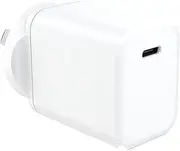 Laser ChargeCore 45W USB C Wall Charger - GaN 1-Port PD 3.0 PPS Fast Charger, Travel Adapter for Laptops, iPhone 16/15/14 Series, Galaxy S24/S23/S22, Pixel 9/8/7, iPad Pro/Air, AirPods Pro - White