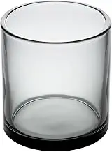 Restaurantware-Vetri 10 Ounce Old Fashioned Glasses, 24 Dishwashable Whiskey Glasses - No-Lead, Durable, Gray Glass Tumblers for Scotch, for Drinking Liquor, Cocktail, Bourbon, Cognac, and More