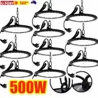 10x 500W UFO LED High Bay Lights Industrial Workshop Warehouse Factory Lamp Shed