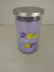 Yankee Candle Lemon Lavender Scented Jar Single Wick Candle 14.25 Oz