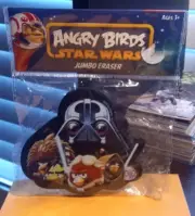 Angry Birds Star Wars Jumbo Eraser Vader School Supplies Ages 3+ - NEW