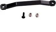 KANGYEBAIHUODIAN Metal Steering Rod Tie Links Linkage Pull Rod Fit for HBX 2098B 1/24 RC Car Upgrades Parts Accessories(Black)