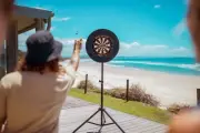 FORMULA Dart Board Tripod Stand Portable for Target Winmau Unicorn Harrows Board