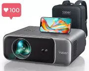 YABER Pro V9 4K Projector – Auto Focus, WiFi 6, Bluetooth 5.2 & 300" Display