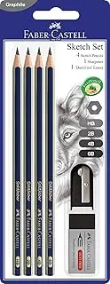 Faber-Castell Goldfaber Graphite Pencil Sketch Set 6pcs, (18-112580)