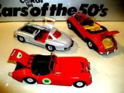 Corgi 9300- Cars Of The 50’s Mercedes, Rolls and Jaguar. 3 car set.