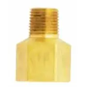 MILTON 653-4 1/2" NPT Female x 3/8" NPT Male Brass Adapter