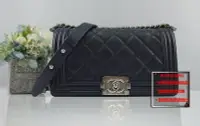 在飛比找Yahoo!奇摩拍賣優惠-優買二手精品名牌店 CHANEL A67086 深藍色 復古