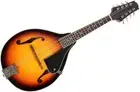 8-String Basswood Sunburst Mandolin Musical Instrument with Rosewood Adjustable