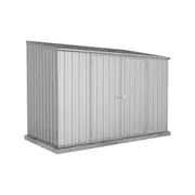 Absco Sheds 3.0 x 1.52 x 2.08m Zinc Double Door Garden Shed