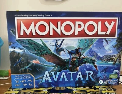 Monopoly Avatar Edition Board Game Hasbro- Complete