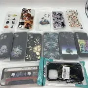 Cell Phone Case Lot TPU Apple iPhone 11 12 13 14 Pro Max Galaxy S22 Fall Autumn