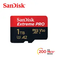 在飛比找有閑購物優惠-SanDisk Extreme Pro Micro SD 1