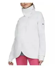 Nike Maternity Tech Fleece Pullover Pure Platinum Women's Small CQ9286-042 NWT