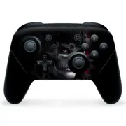 Nintendo Switch Pro Controller Skin Decal Vinyl Wrap - Dead Mask Skull Face Hat