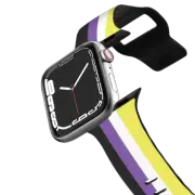 Apple Watch Series 7-9 (41mm) Impact Band Non-Binary Flag